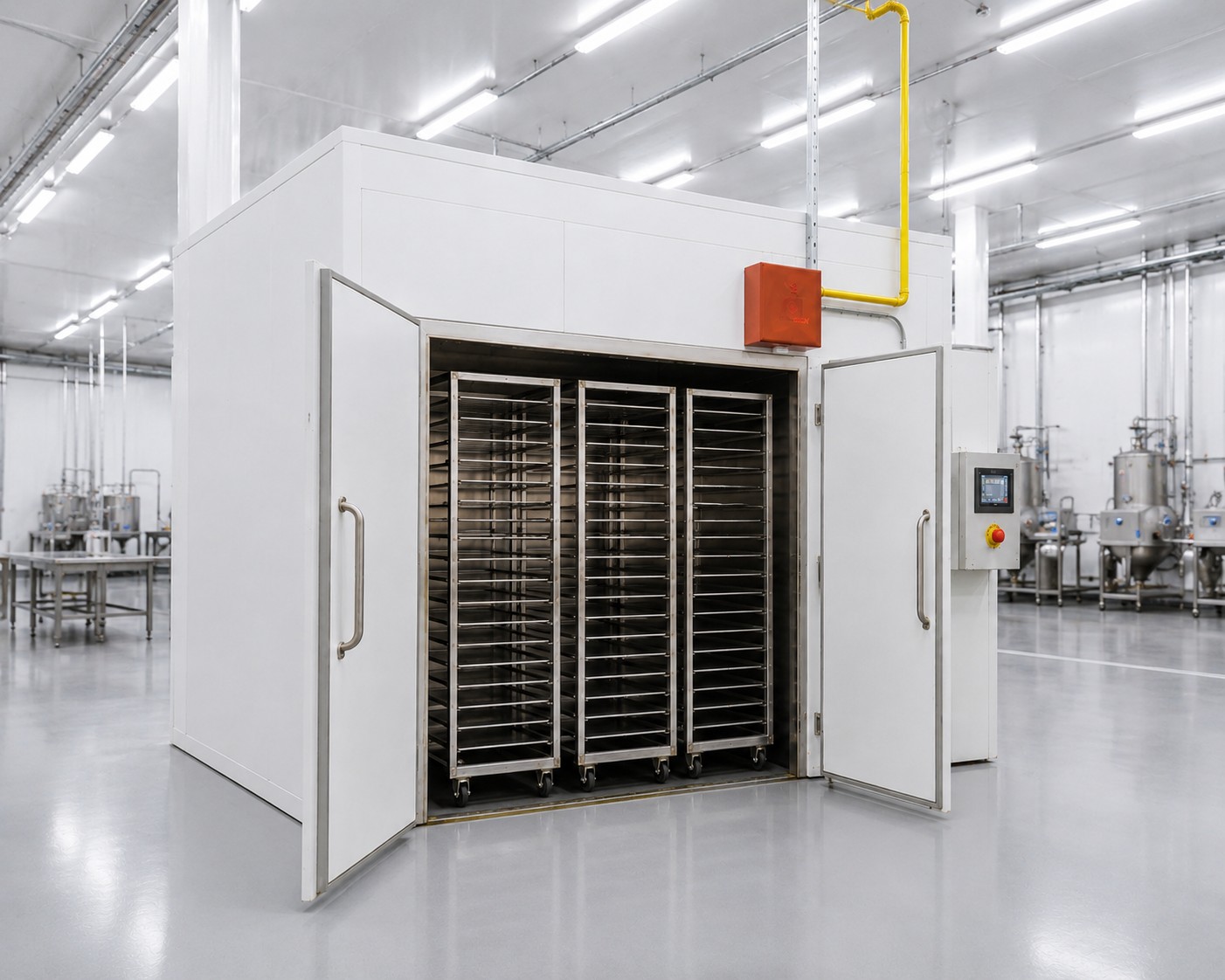 Horno deshidratador industrial AD-1000 para frutas y alimentos - AGRODRY IA